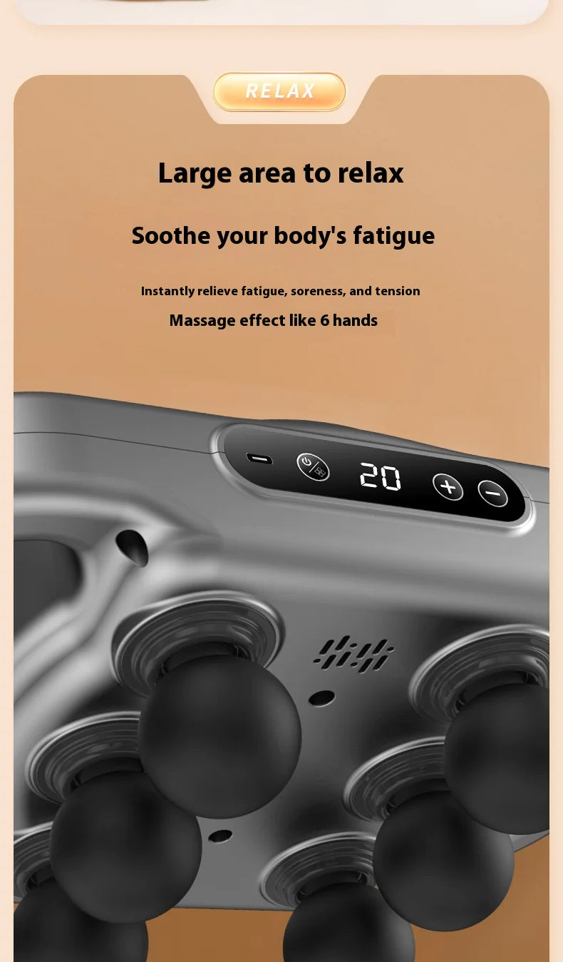 Multi-Gear Vibration Muscle Massager