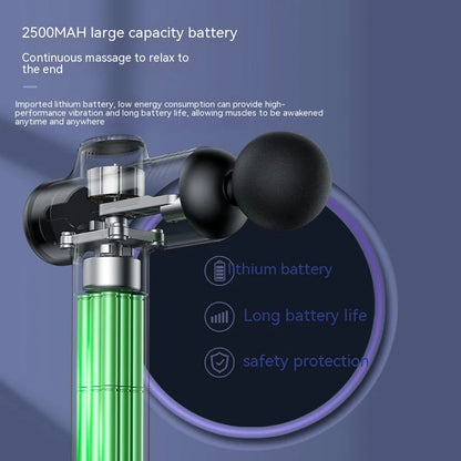 Portable Rechargeable Muscle Massage Gun – Multi-Gear Deep Tissue Massager