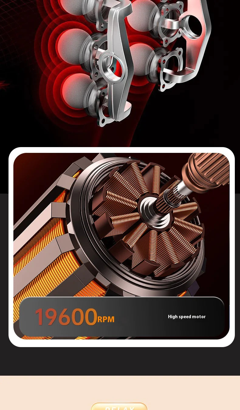 Multi-Gear Vibration Muscle Massager